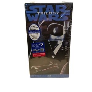 Star Wars Trilogy VHS Box Set 1995 Original Versions THX Mastered Sealed New